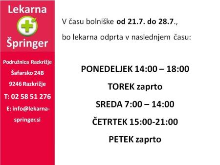 Ambulanta Razkrižje in Lekarna Špringer 3